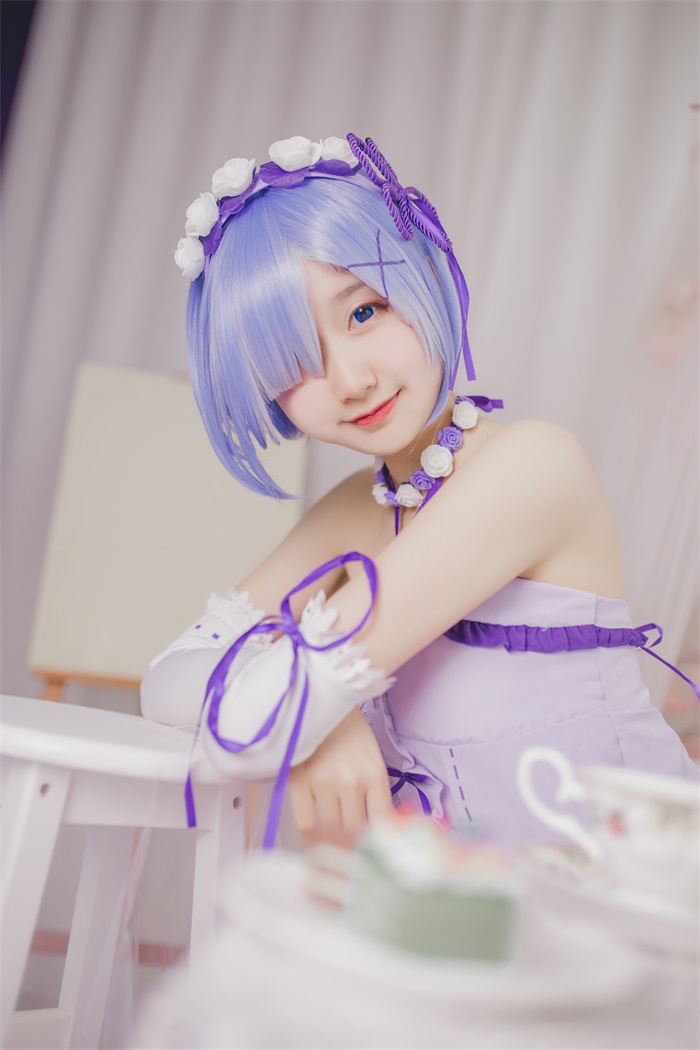 网紅Coser@木绵绵OwO - 雷姆生日 [24P/152MB] -2